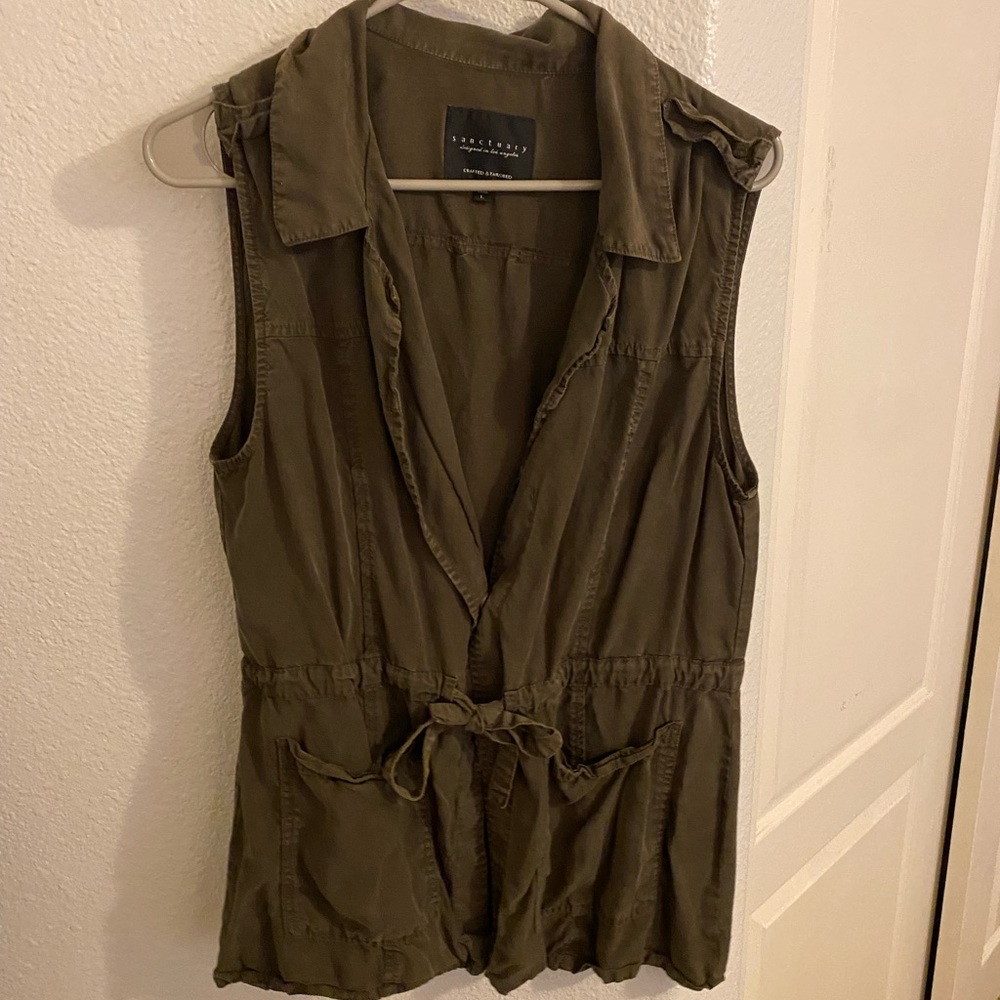 Green vest for sale!